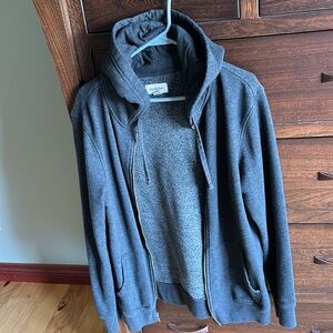 Goodfellow & Co Ultra Soft Fleece Hooded Zip Up Jacket  Hoodie